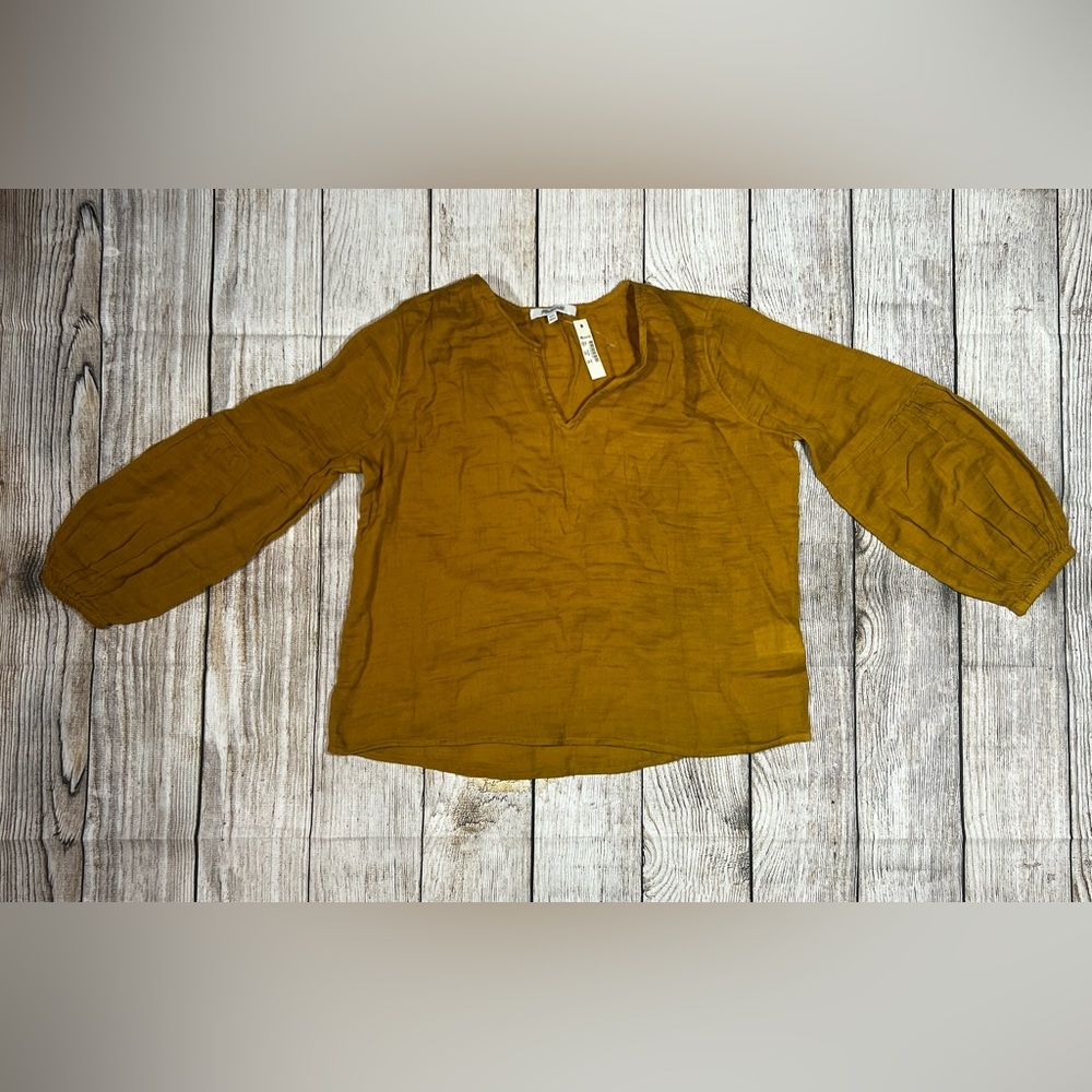 NWT Madewell Shirred Neck Top